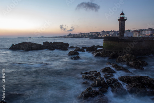 lighthouse at sunset © Lukas Konkol @lukkon
