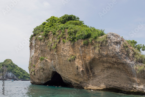 Los Arcos, Puerto Vallarta is a very popular destination for sailing and snorkeling among tourists. Puerto, Vallarta, Jalisco Mexico.