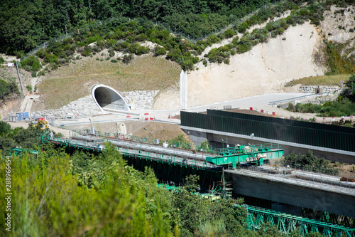 Obras publicas tren de alta velocidad photo