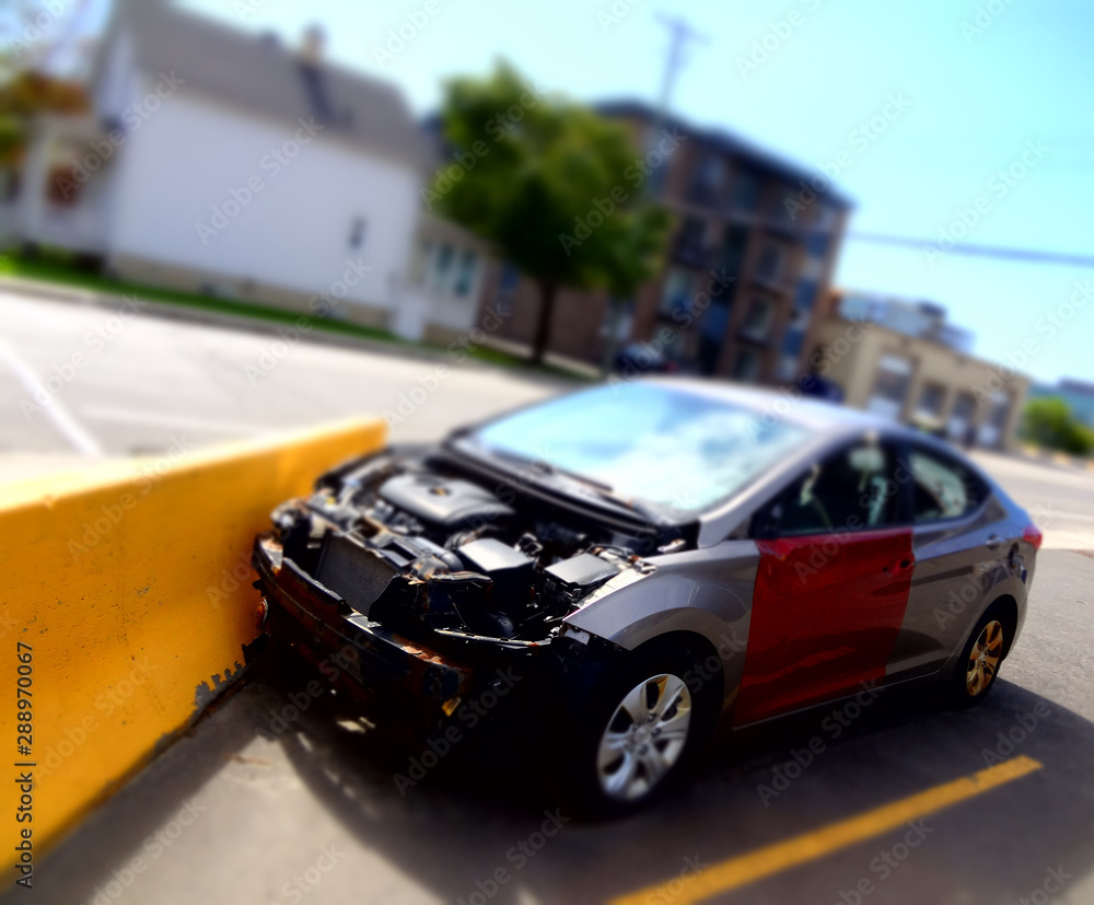 Obraz premium accident