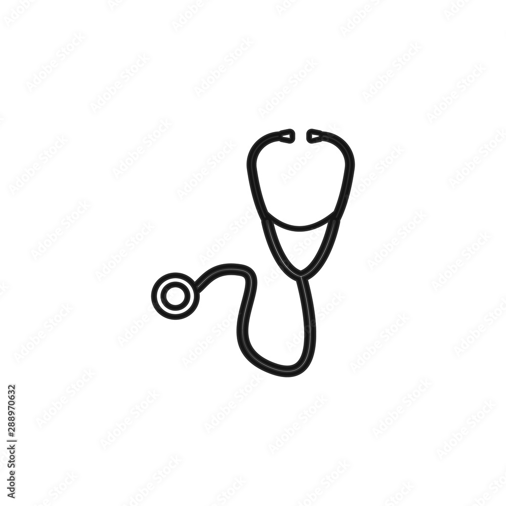 Stethoscope or steth linel icon. Element of Medecine tools Icon. Signs, symbols collection, simple icon for websites, web design, mobile app Stethoscope or steth linel icon. Element of Medecine tools Icon. Signs, symbols collection, simple icon for websites, web design, mobile app