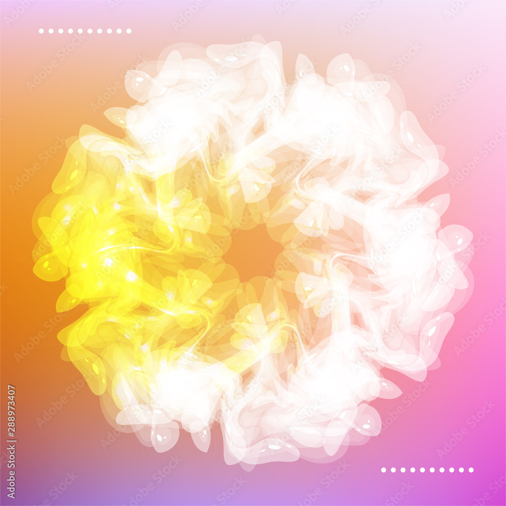Fototapeta premium Snowflake. Christmas Star. Winter Background
