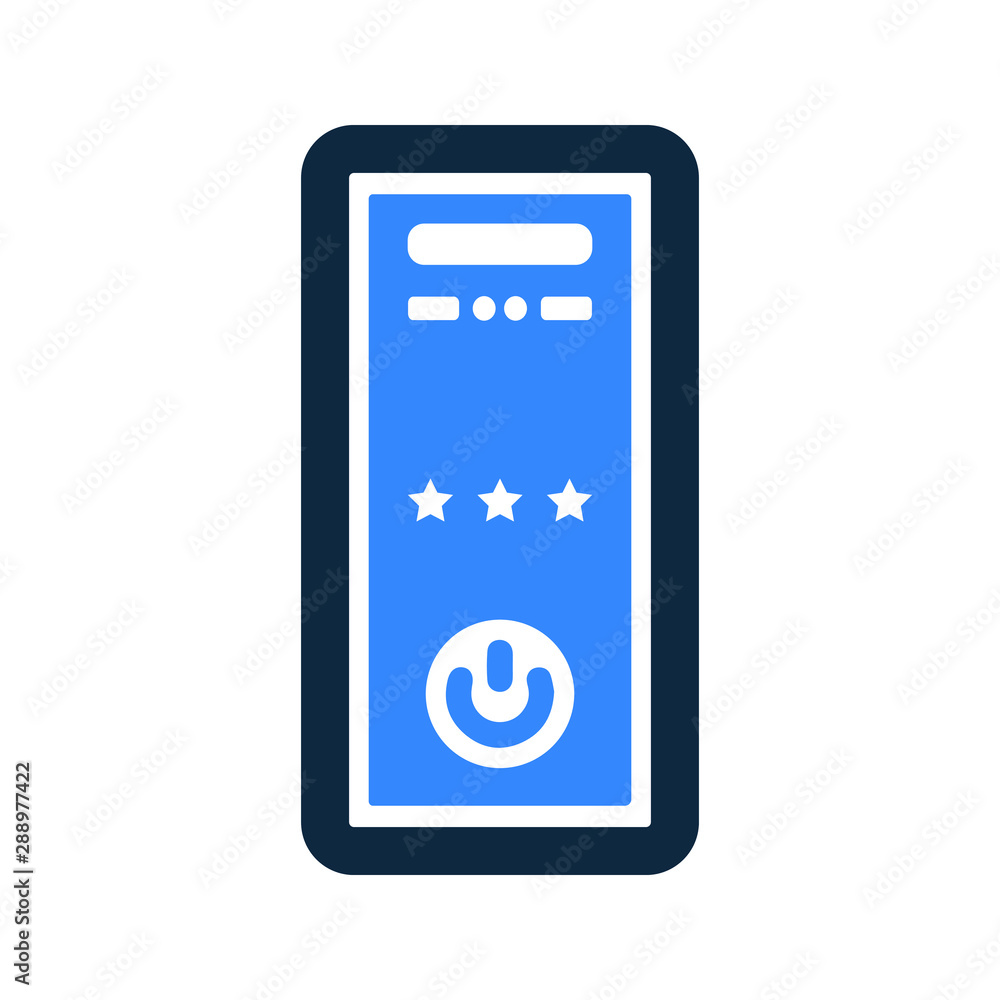 CPU Hardware, Case, PC, Desktop Equipment Icon CPU Hardware, Case, PC, Desktop Equipment Icon