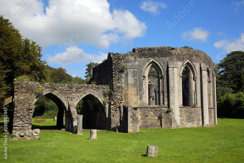 Abbey ruins at Margam Park, Port Talbot