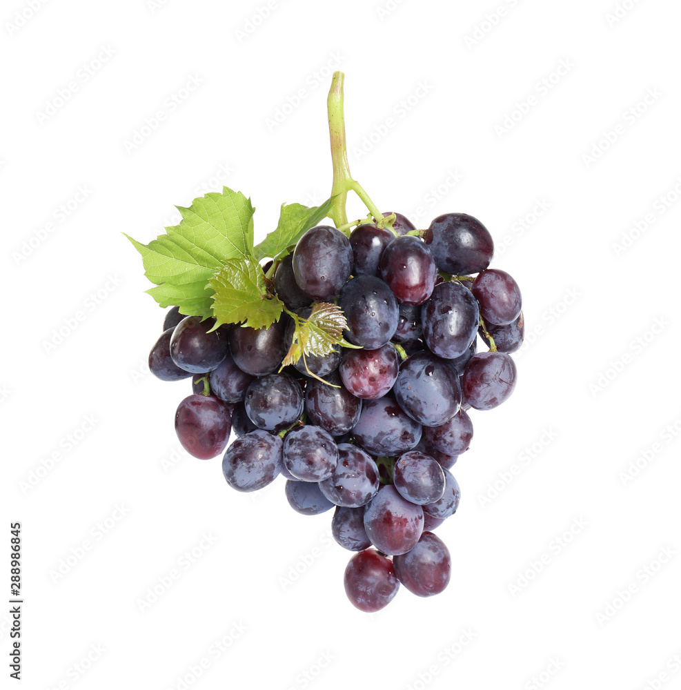 Bunch of fresh ripe juicy grapes isolated on white Bunch of fresh ripe juicy grapes isolated on white