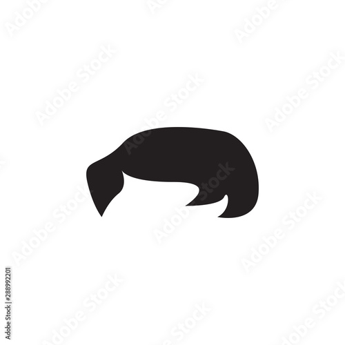 Hair graphic design template vector isolated illustration