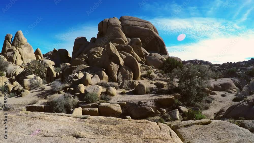 Joshua Tree National Park- Tilt Up Rock Edifice To Sky Joshua Tree National Park- Tilt Up Rock Edifice To Sky