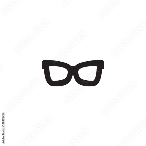 Glasses graphic design template vector isolated illustration