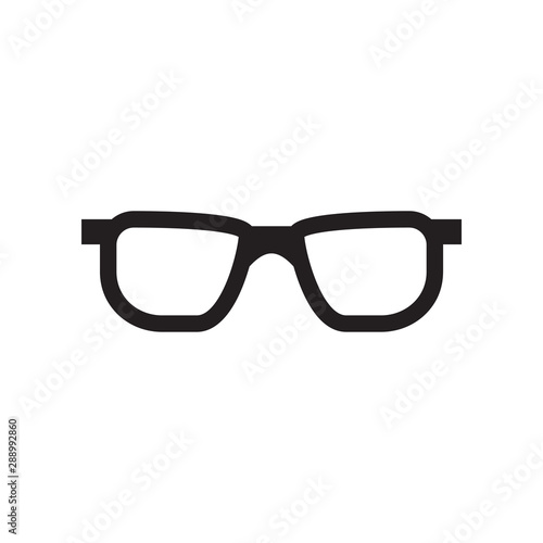Glasses graphic design template vector isolated illustration
