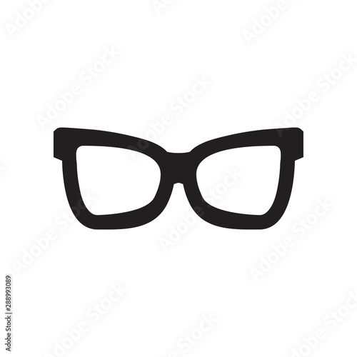 Glasses graphic design template vector isolated illustration