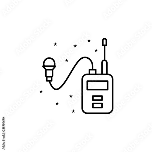 Lavalier event management icon. Element of event management icon