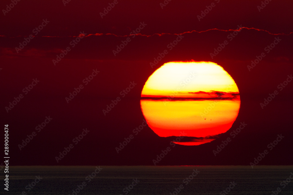 Sunset on the Adriatic Sea, Telascica Nature Park Sunset on the Adriatic Sea, Telascica Nature Park