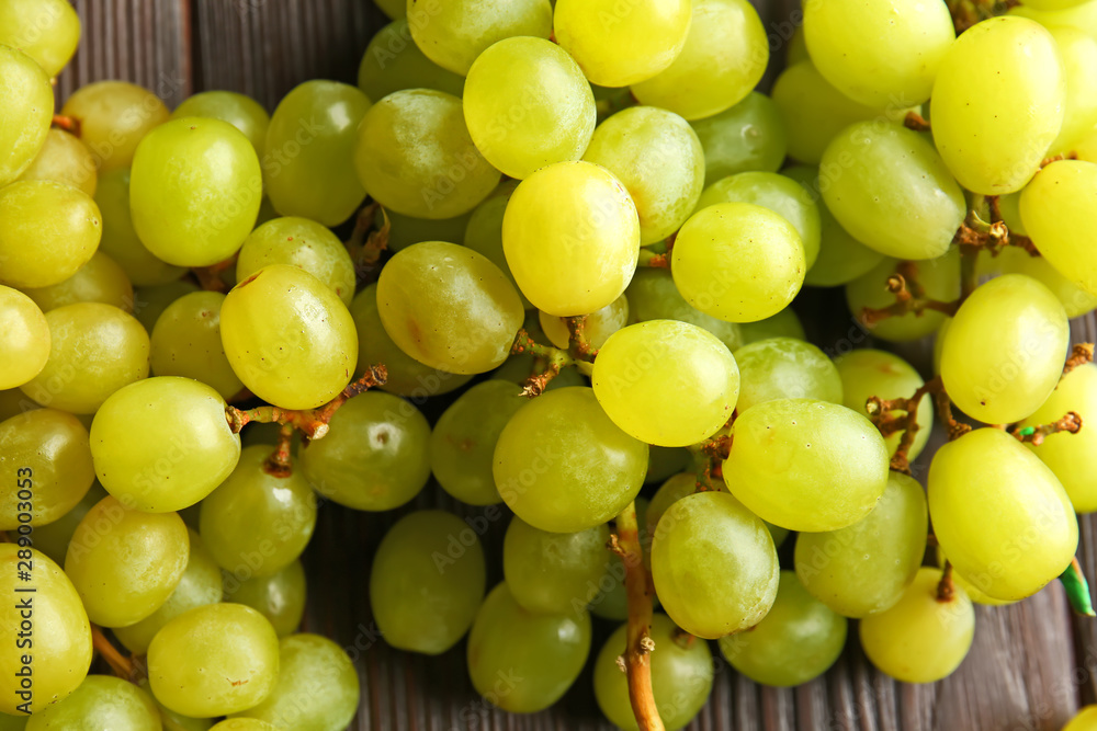 Many ripe sweet grapes, closeup