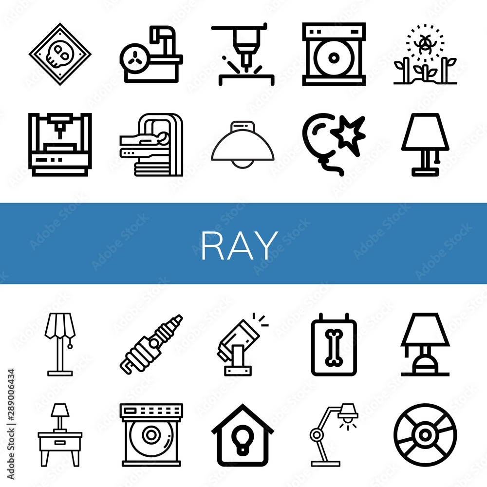 Set of ray icons such as X ray, Laser, Magnetic resonance, Mri, Light, Compact disc, Burst, Radioactive, Lamp, Spark, Dvd player, Lighting , ray Set of ray icons such as X ray, Laser, Magnetic resonance, Mri, Light, Compact disc, Burst, Radioactive, Lamp, Spark, Dvd player, Lighting , ray