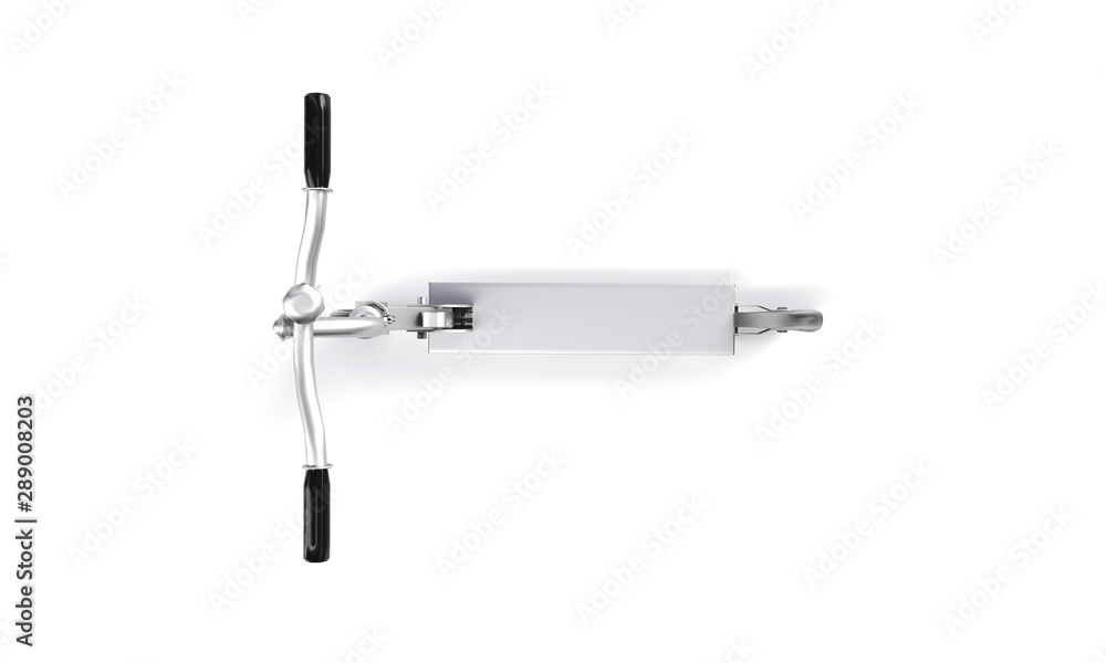 realistic 3d render of scooter on a white background realistic 3d render of scooter on a white background