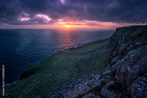 Neist point Isle of Skye sunset