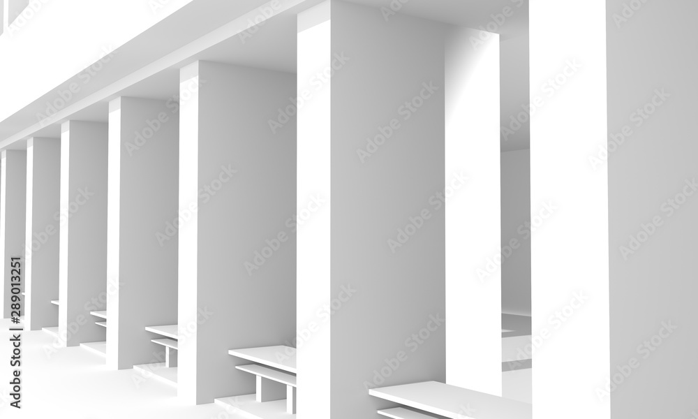Modern urban architecture. Abstract background. Part of the building. 3D rendering Modern urban architecture. Abstract background. Part of the building. 3D rendering