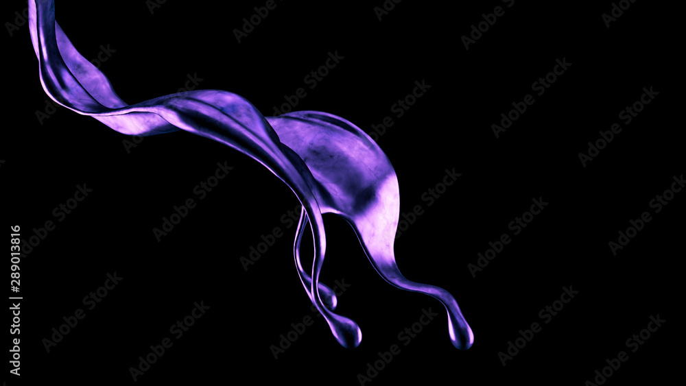 Splash fluid. 3d illustration, 3d rendering. Splash fluid. 3d illustration, 3d rendering.