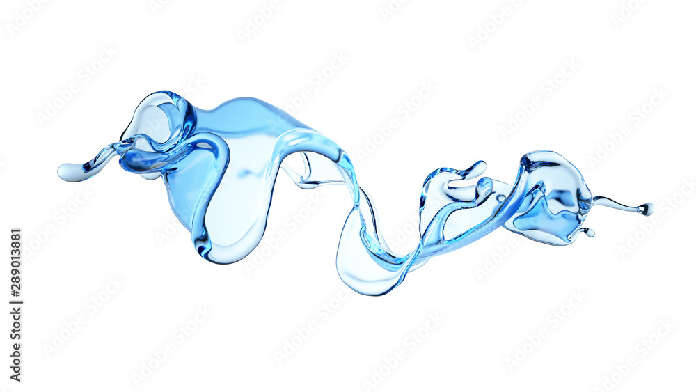 Splash fluid. 3d illustration, 3d rendering. Splash fluid. 3d illustration, 3d rendering.