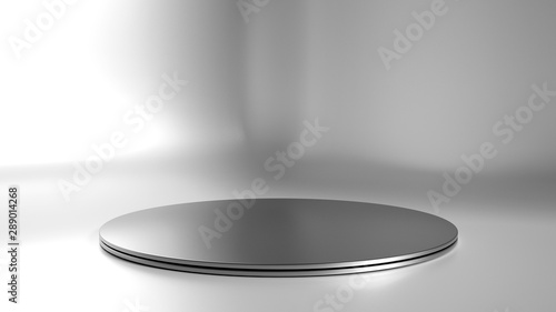 Elegant, beautiful abstract background with elements, studio, pedestal, minimalism. 3d illustration, 3d ..rendering.