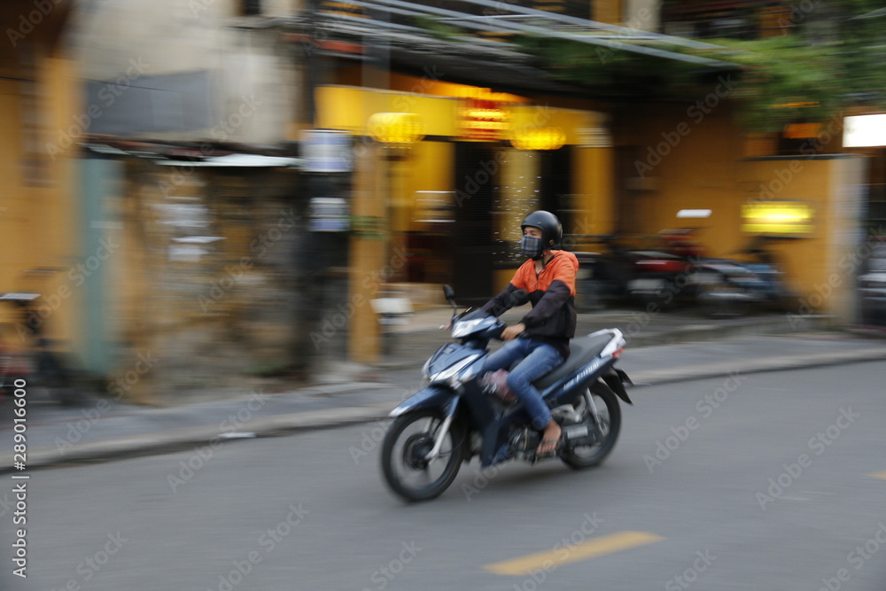 Motorcycle Hanoi Vietnam