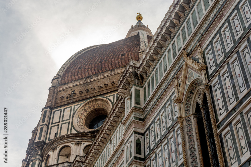 Side view of Florence Cathedral, Duomo di Firenze