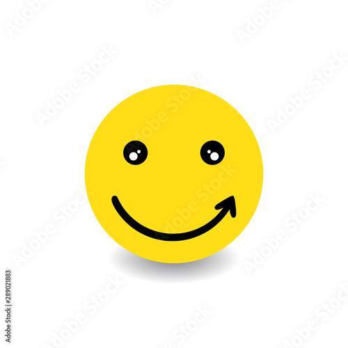 Happy face vector illustrat...