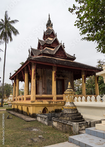 Wat Si Saket in Vientiane City  Laos.