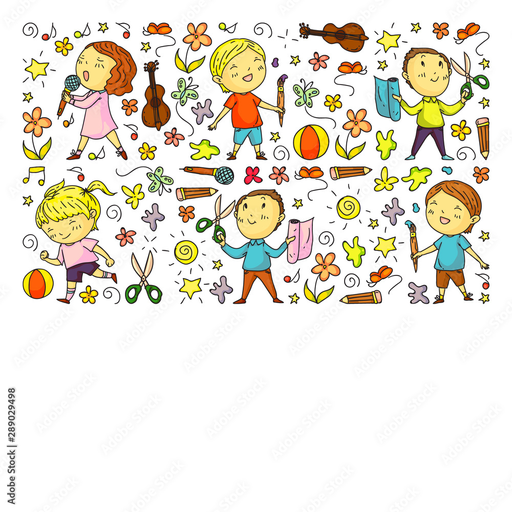 Cleaning services company vector pattern Cleaning services company vector pattern
