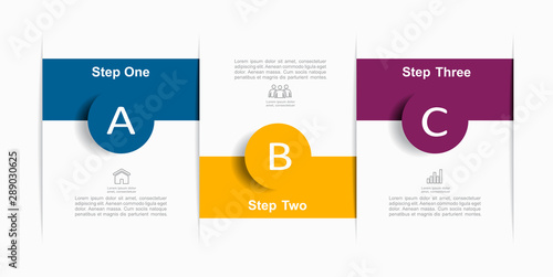 Infographic design template with place for your data. Vector illustration.