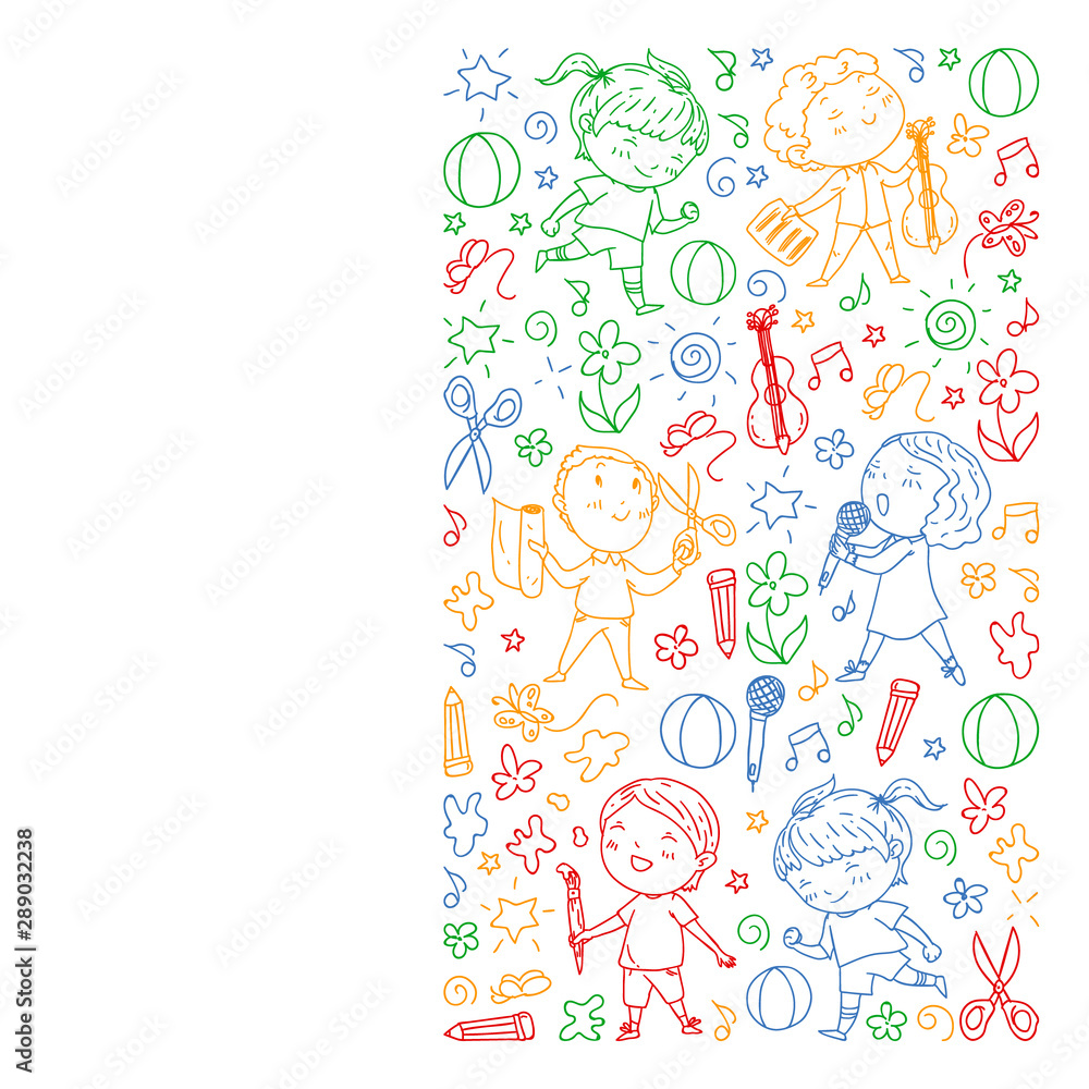 Cleaning services company vector pattern Cleaning services company vector pattern