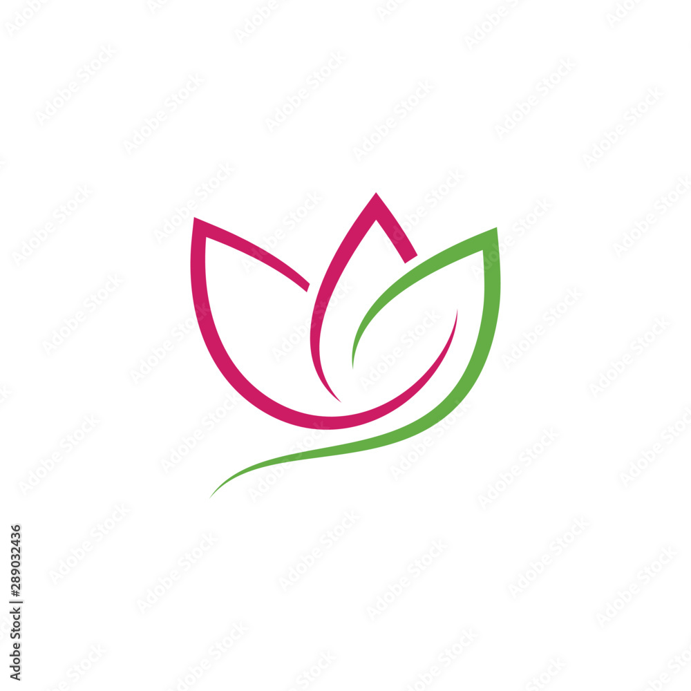 Lotus flowers logo Lotus flowers logo