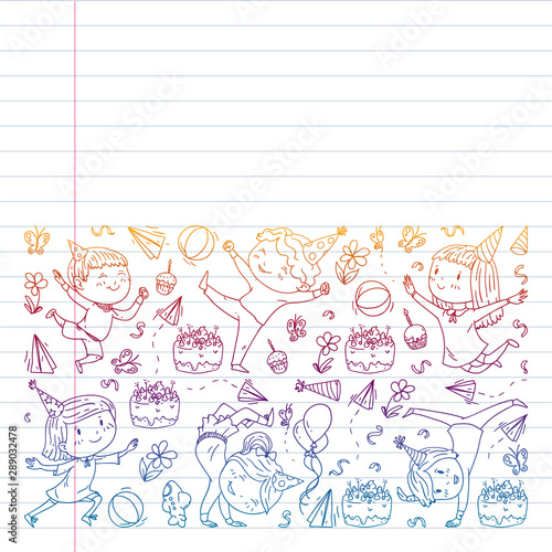 cleaning services company vector monochrome pattern on white background, drawing gradient, notebooks lined