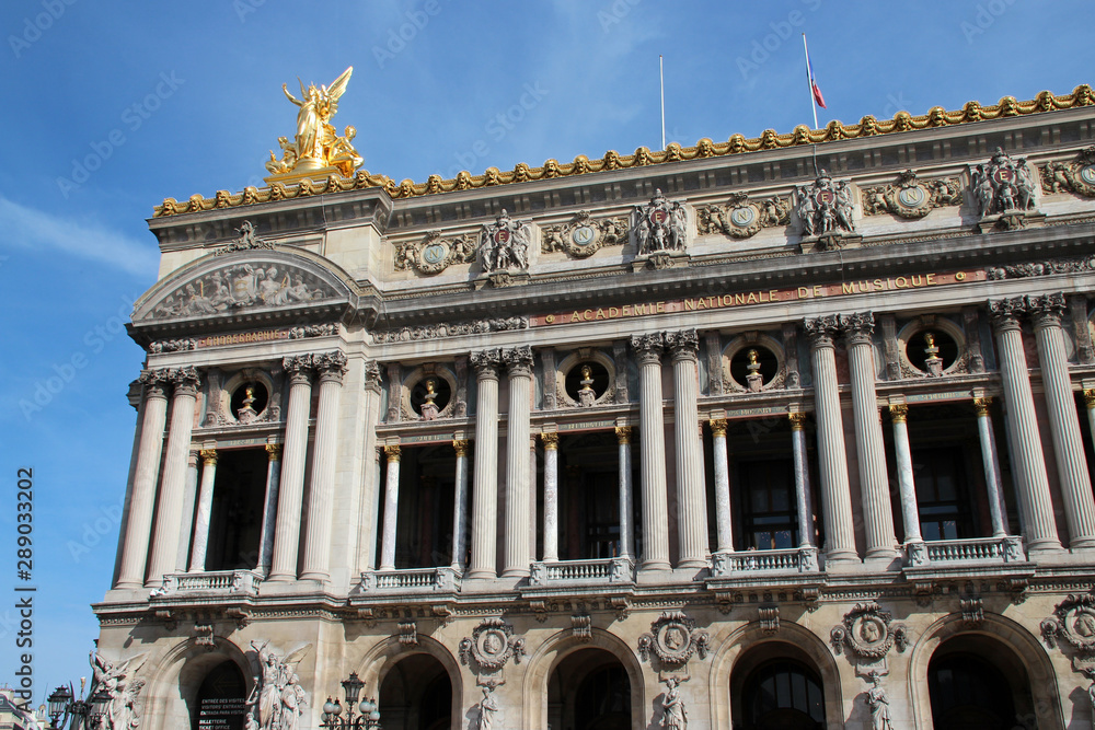 garnier opera in paris (france)