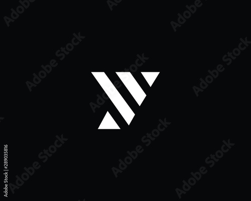 Creative and Minimalist Letter Y Logo Design Icon, Editable in Vector Format in Black and White Color