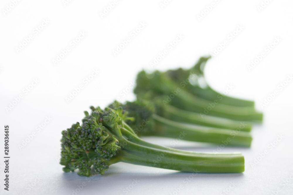 Broccoli on a white background Broccoli on a white background