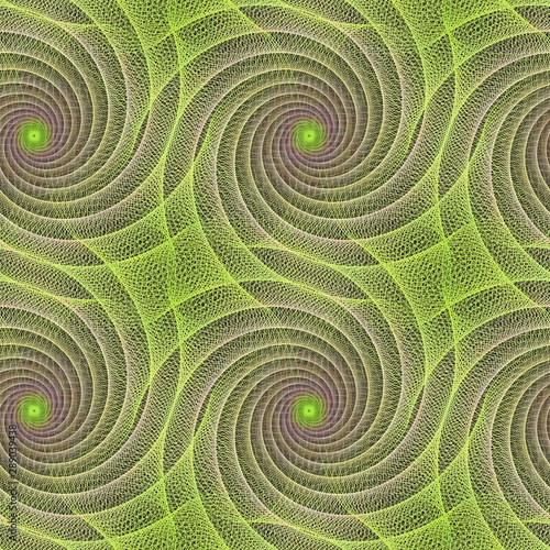 Seamless abstract computer generated fractal pattern background