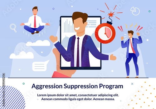 Poster Written Aggression Suppresession Program.
