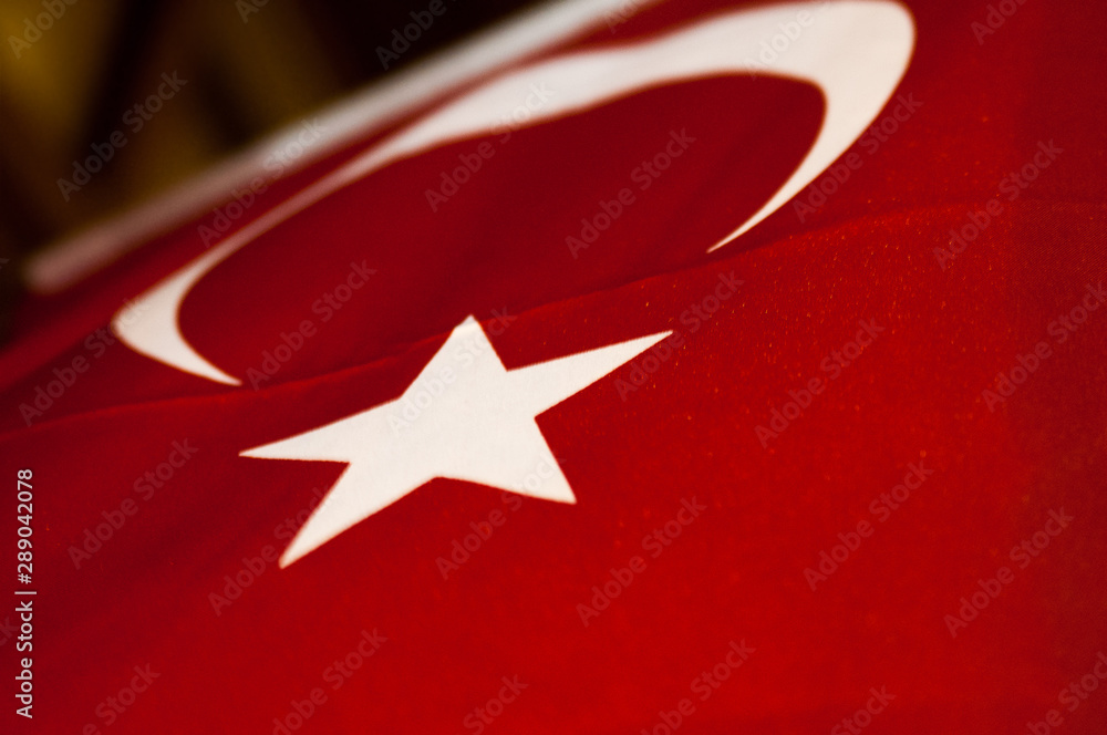 Obraz premium Turkey flag