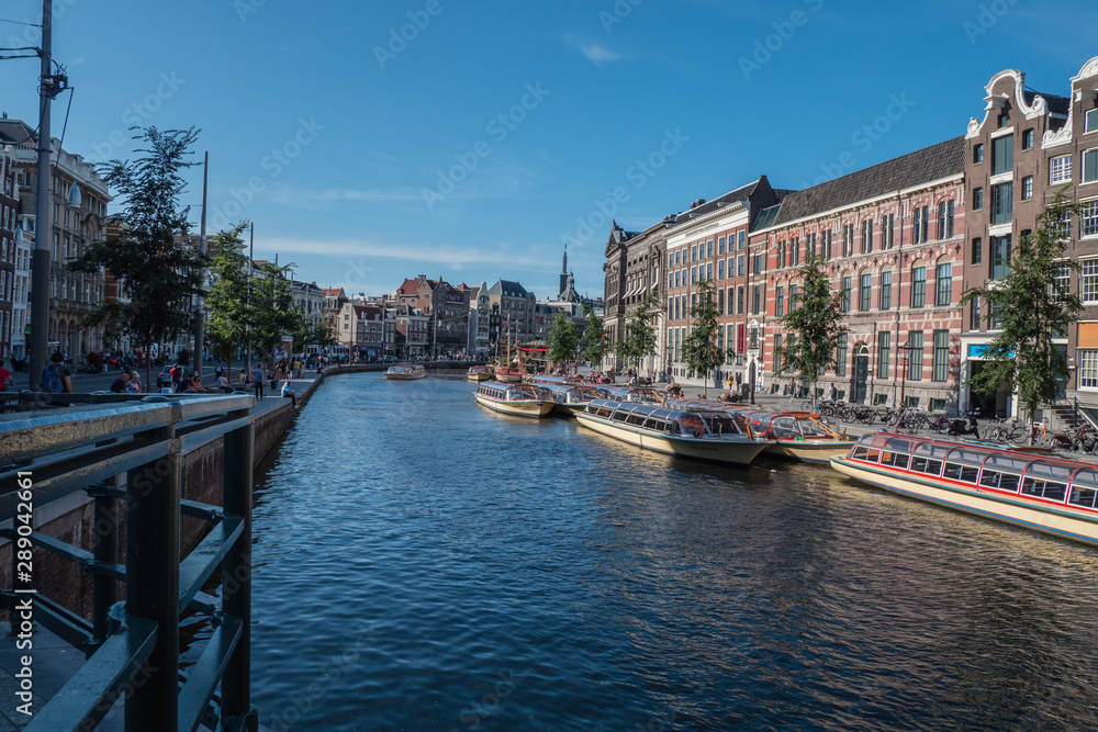 Obraz premium holidays in amsterdam