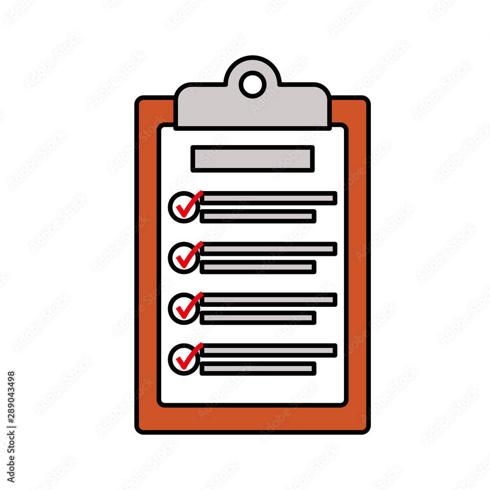 Isolated document vector design Isolated document vector design
