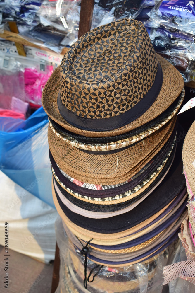 cowboy hats in shop for sell