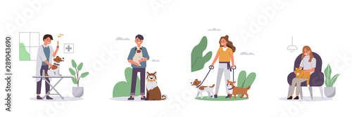 people with pets