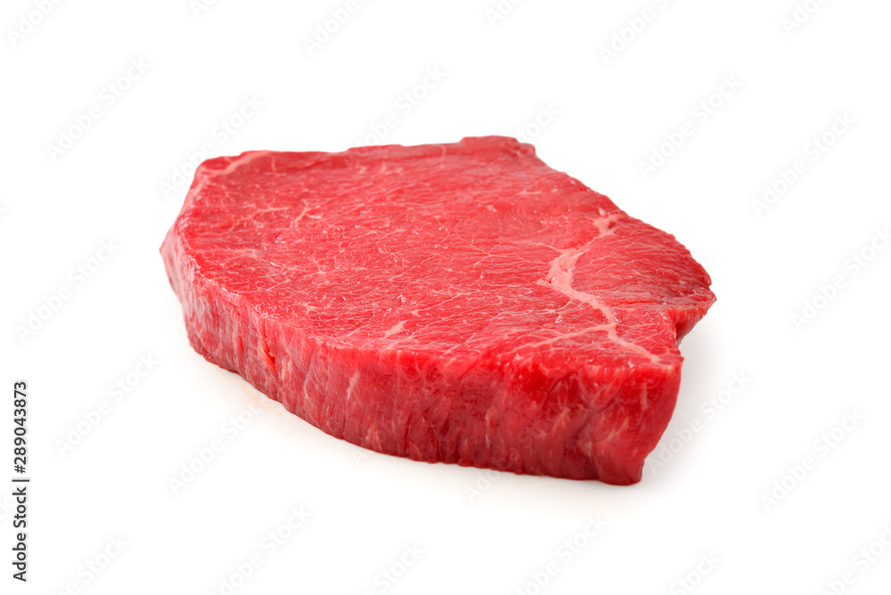 Beef steak isolated on white background. Beef steak isolated on white background.