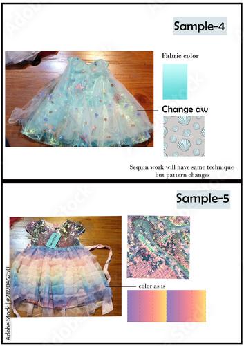 Photography Girls party wear fashionable dresses
