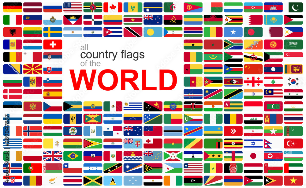 All Country Flags of the World