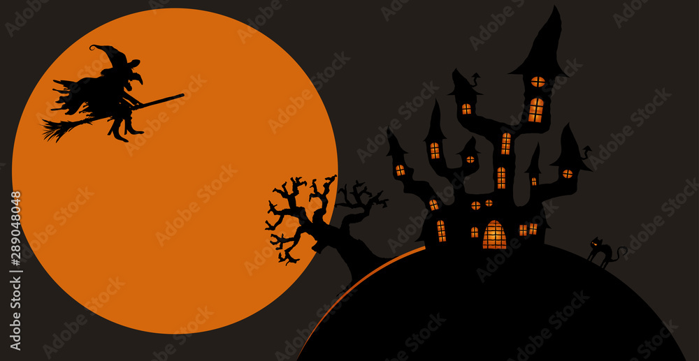 scary Halloween background