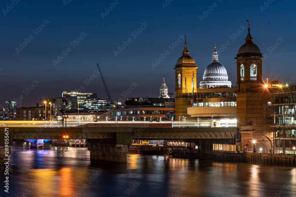 The Millenium Bridge and St Paul's Cathedral