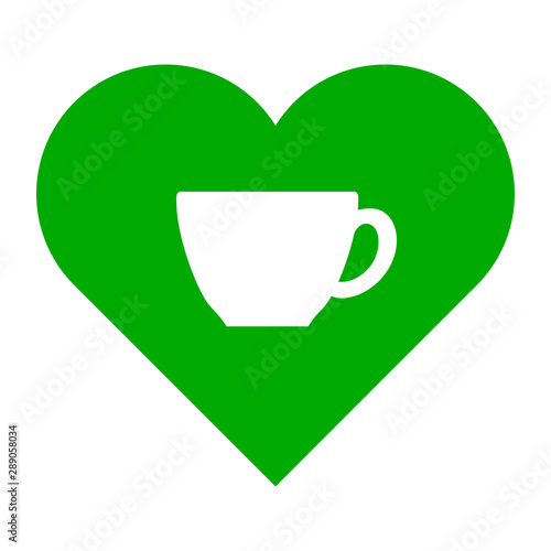 Tasse und Herz