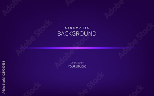 Purple cinematic vector background